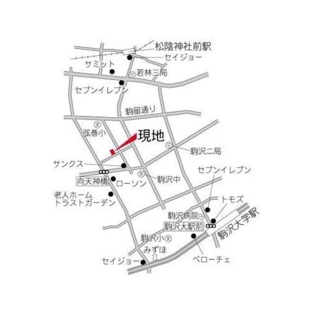 近くに施設あり