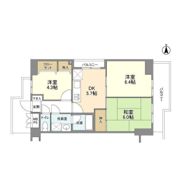 エスト・メール東大井の間取り画像