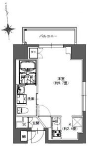 La Douceur東神田の間取り画像