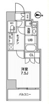 ガリシア森下Ⅴの間取り画像