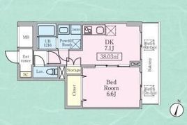 THE ROOMの間取り画像