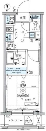 リアルテ錦糸町の間取り画像
