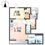 東松山高坂5丁目アパート新築工事(カーサ・ジラソーレ)の間取り画像