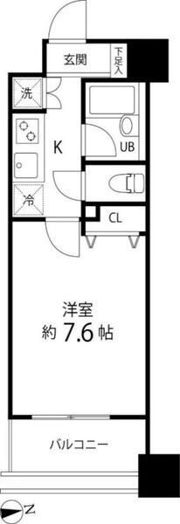 スペーシア秋葉原の間取り画像