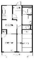 ペアシティ久喜弐番館の間取り画像