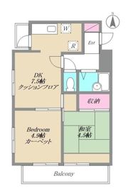 パロ西落合の間取り画像