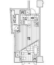 カスタリア銀座の間取り画像