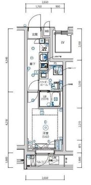 アルテシモアクレの間取り画像