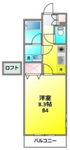 ハイツけやき七番館の間取り画像
