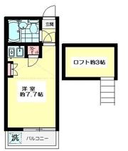 ベルエアー高井戸の間取り画像