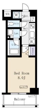 ドゥーエ向島の間取り画像
