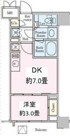 クレストコート押上の間取り画像