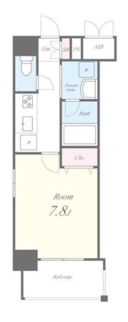 ウィスタリア柳橋の間取り画像