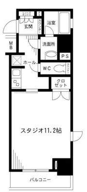 レジディア九段下の間取り画像