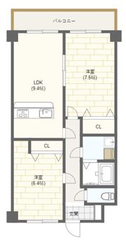ラホォーレロジュマンの間取り画像