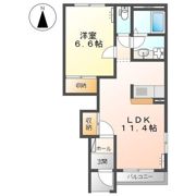 ビアンシェーヌの間取り画像