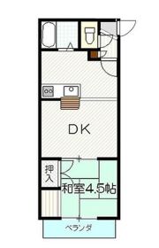 クロノス東松山の間取り画像