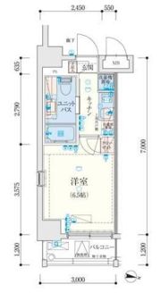リヴシティ大島イーストの間取り画像