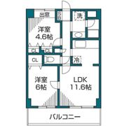 ヴィバーチェ仙川の間取り画像