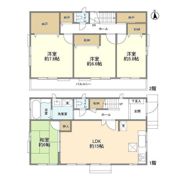 市川邸 B棟の間取り画像