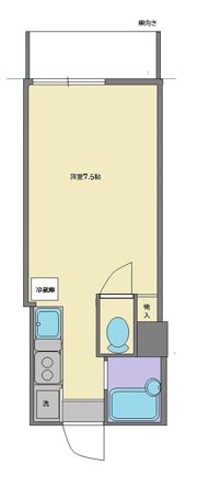 自由が丘オークヒルの間取り画像