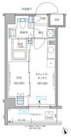パークアクシス文京本郷の間取り画像