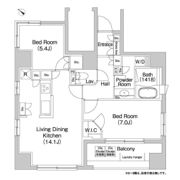 コンフォリア本駒込の間取り画像