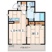 gelsomino (ｼﾞｪﾙｿﾐｰﾉ)の間取り画像