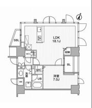 東神田テラスレジデンスの間取り画像