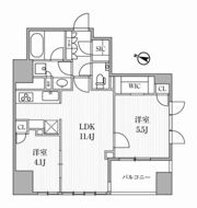 ディームス大手町ノースの間取り画像