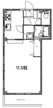 セントラルハイムの間取り画像