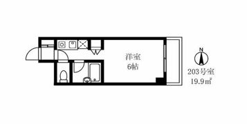 シャルムタナカの間取り画像