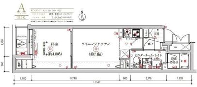 パティーナ中野の間取り画像