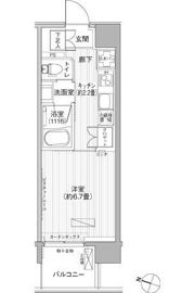 レーヴマニフィック本郷の間取り画像