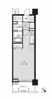 カナーリス月島の間取り画像