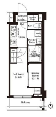 アーバンパーク住吉の間取り画像