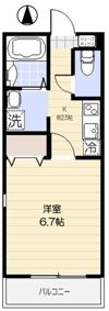 クレイス武蔵関の間取り画像