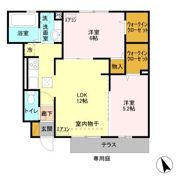 レジデンス Ⅲの間取り画像