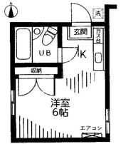 カーサ羽沢の間取り画像