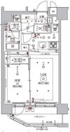 REALIZE浅草Ⅲの間取り画像