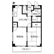 タウンコートヨコハマの間取り画像