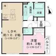 メープルハウスの間取り画像
