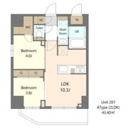 S－RESIDENCE浅草clarityの間取り画像