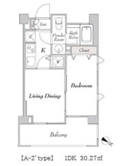 ミリアレジデンス洗足の間取り画像