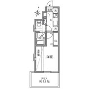 グランエッグス東高円寺の間取り画像
