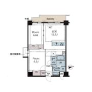 ラグゼナ東陽町の間取り画像