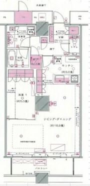 THE TOKYO TOWERS SEA TOWERの間取り画像