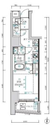 ARTESSIMO CORSOの間取り画像