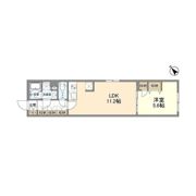 ウェルスクエア武蔵小山Ⅱの間取り画像