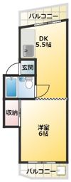 メゾンエーグレットの間取り画像
